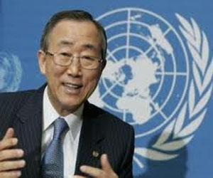   مصر اليوم - بان كي مون يطلب من الصين التأثير على كوريا الشمالية